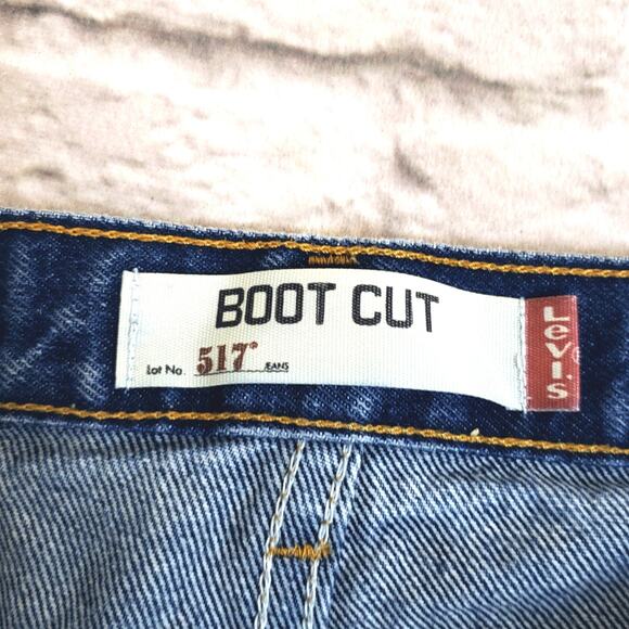 Levi's 517 Boot Cut Jeans size 33 - Picture 5 of 8